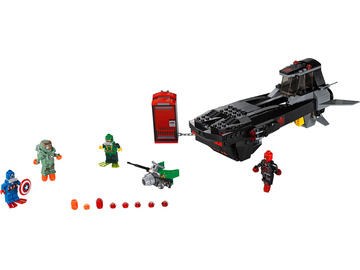LEGO Super Heroes - Útok s ponorkou Iron Skulla / LEGO76048