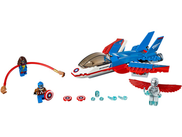 LEGO Super Heroes - Kapitán America a honička ve stíhačce / LEGO76076