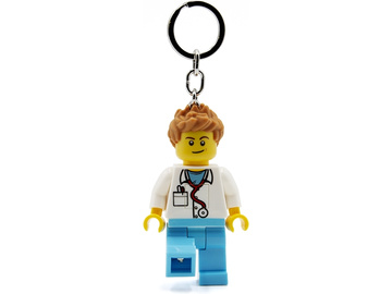 LEGO svítící klíčenka - Iconic Doktor / LGL-KE184H