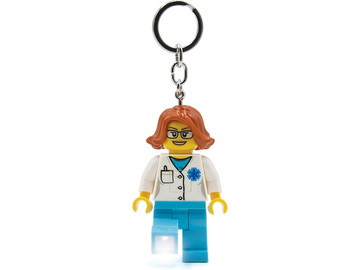 LEGO svítící klíčenka - Iconic Doktorka / LGL-KE185H