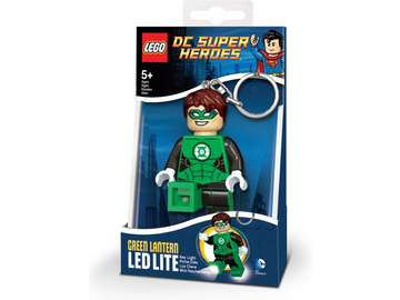 LEGO svítící klíčenka - Super Heroes Green Lantern / LGL-KE66
