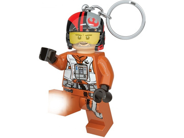 LEGO svítící klíčenka - Star Wars Poe Dameron / LGL-KE95