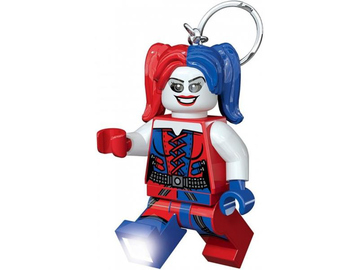 LEGO svítící klíčenka - Super Heroes Harley Quinn / LGL-KE99