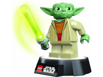LEGO baterka a noční lampa - Star Wars Yoda / LGL-TOB6