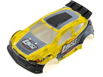 Losi karosérie nabarvená žlutá: Micro Rally-X / LOS200003