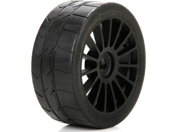 Losi kolo komplet černé s pneu (2): 6IX / LOS45009