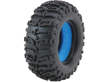 Losi 1.9 Mini Rock Claw Tire,Blue(2) / LOSB1480B