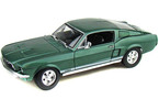Maisto Ford Mustang Fastback 1967 1:18 metallic green