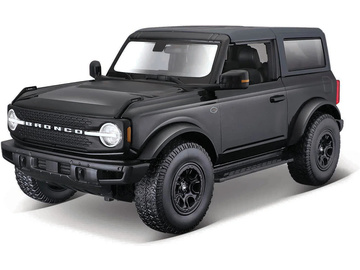 Maisto Ford Bronco Wildtrak 2021 1:18 černá metalíza / MA-31456BL