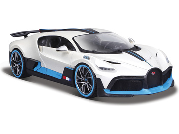 Maisto Bugatti Divo 1:24 bílá metalíza / MA-31526W