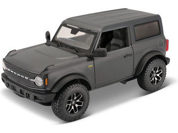Maisto Ford Bronco 2021 1:24 tmavě šedá metalíza / MA-31530G