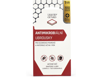 NANOPROTECH Liquid Guard Antimikrobiální ubrousky / NP-272