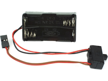 ProBoat 1:12 - krabička baterií s vypínačem / PRB2225