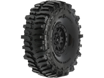 Pro-Line Wheels 1.9", Interco Bogger G8 Tires, Impulse H12 Black Wheels (2) / PRO1013310