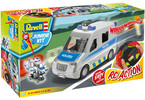 Revell Junior Kit - Police Van (1:20)