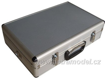 Kufr pro vysílač hliníkový dvojitý / RP-FLAC004