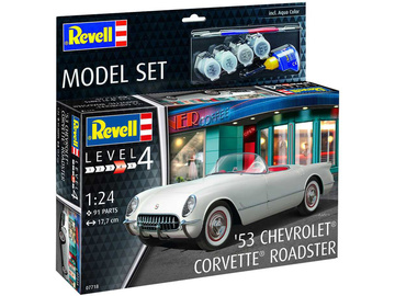 Revell Chevrolet Corvette 1953 Roadster (1:24) (sada) / RVL67718