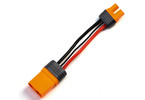 Spektrum konverzní kabel IC5 přístroj - IC3 baterie 10cm 10 AWG