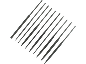Modelcraft jehlové pilníky bez rukojeti (sada 10ks) / SH-PFL6001