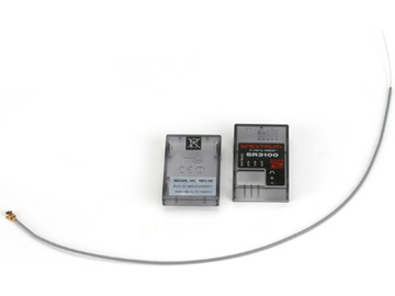 Spektrum anténa a krabička prijímače: SR3100 / SPM9005