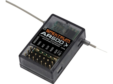 Spektrum přijímač AR600 DSM2/DSMX 6CH Micro / SPMAR600