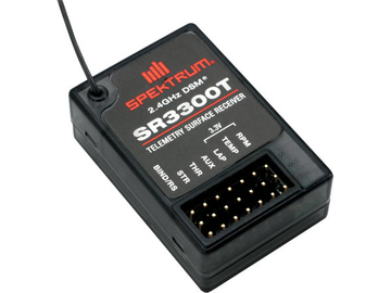 Spektrum přijímač SR3300T DSM 3CH s telemetrií / SPMSR3300T