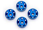 Traxxas podložka disku kol hliníková modrá (4)