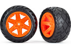 Traxxas kolo 2.8", disk RXT oranžový, pneu Anaconda (2WD zadní) (2)