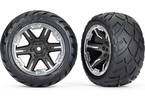 Traxxas kolo 2.8", disk RXT černý-chrom, pneu Anaconda (2WD zadní) (2)