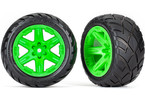 Traxxas kolo 2.8", disk RXT zelený, pneu Anaconda (4WD přední/zadní, 2WD přední) (2)