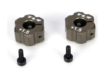 TLR náboj zadního kola +1.5mm hliník (2): 22 / TLR2932