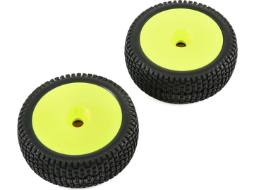 TLR disk plný žlutý s pneu (2): 5IVE-B / TLR45004