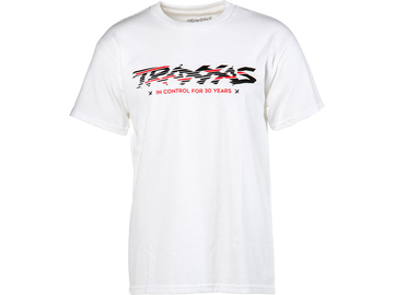 Traxxas tričko SLICED bílé XL / TRA1374-XL