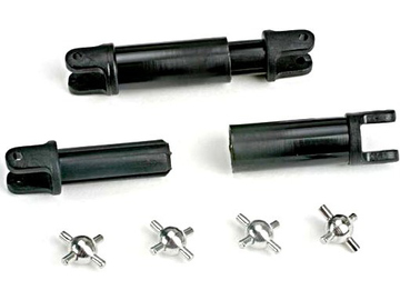 Traxxas Half-shafts/ metal U-joints (4) / TRA1651