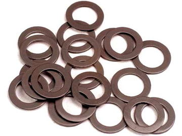 Traxxas PTFE-coated washers, 5x8x0.5mm (20) (use with ball bearings) / TRA1985