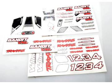 Traxxas samolepky: Bandit VXL Traxxas samolepky: Bandit VXL / TRA2413R