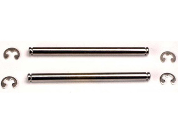 Traxxas Suspension pins, 44mm (2) w/ E-clips / TRA2640
