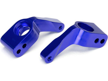 Traxxas Stub axle carriers, 6061-T6 aluminum (blue-anodized) / TRA3652A