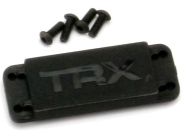 Traxxas Cover plate, steering servo/ 3x8 BCS (4) / TRA5326X