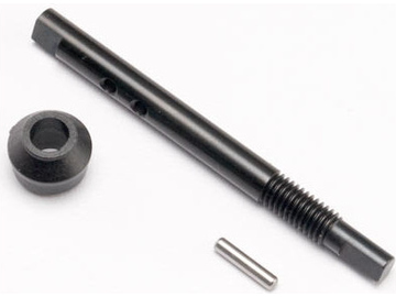 Traxxas Input shaft (slipper shaft)/ bearing adapter (1)/pin (1) / TRA6893