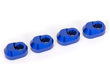 Traxxas držák čepu těhlice hliníkový modře eloxovaný (4) / TRA7743-BLUE