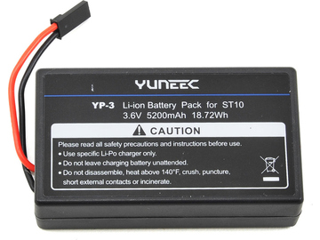 Yuneec ST10: LiIon baterie 3.6V 5200mAh / YUNST10100
