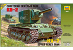 Zvezda sovětský těžký tank KV-2 (1:35)