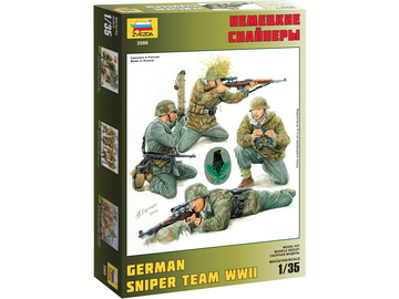 Zvezda figures - German Sniper Team (1:35) / ZV-3595