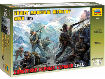 Zvezda Soviet Mountain Troops WWII (1:35) / ZV-3606