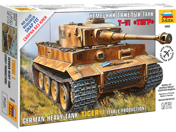 Zvezda Snap Kit - Tiger I (1:72) / ZV-5002