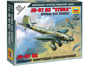 Zvezda Snap Kit - Junkers Ju-87 Stuka (1:144) / ZV-6123
