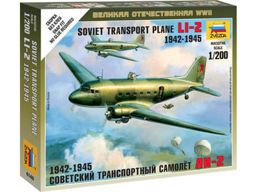 Zvezda Snap Kit - Lisunov Li-2 (1:200) / ZV-6140