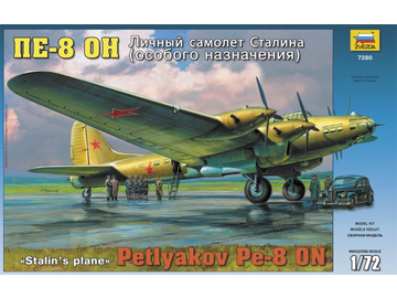 Zvezda Petlyakov Pe-8 ON Stalin´s Plane reedice (1:72) / ZV-7280
