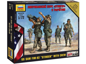 Zvezda figurky - US SAM FIM-92 Stinger (1:72) / ZV-7416
